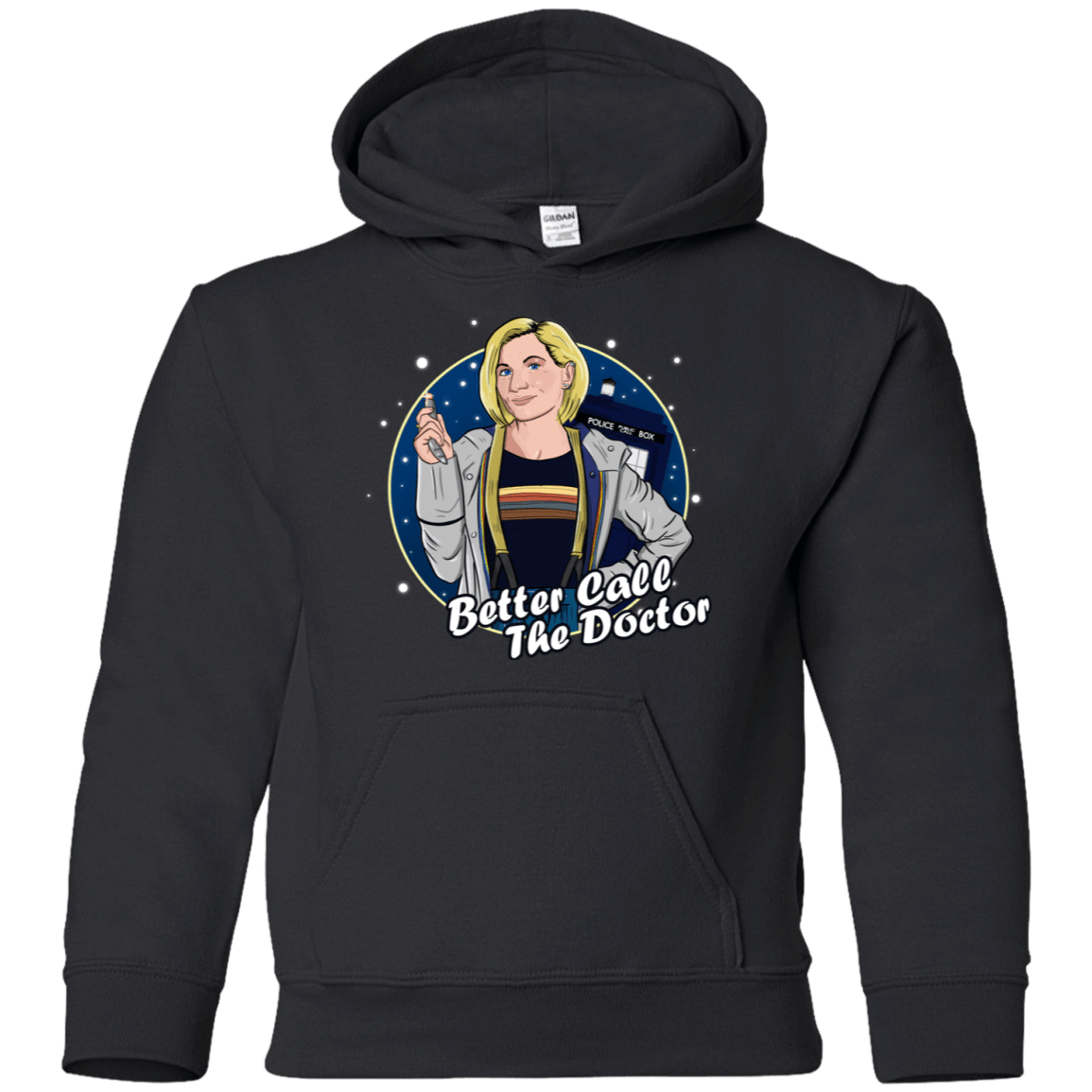 Sweatshirts Black / YS Better Call the Doctor Youth Hoodie