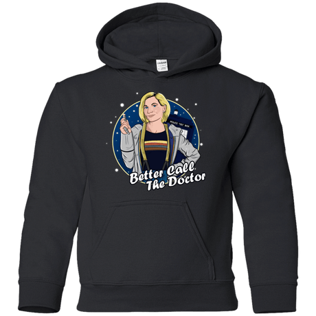 Sweatshirts Black / YS Better Call the Doctor Youth Hoodie