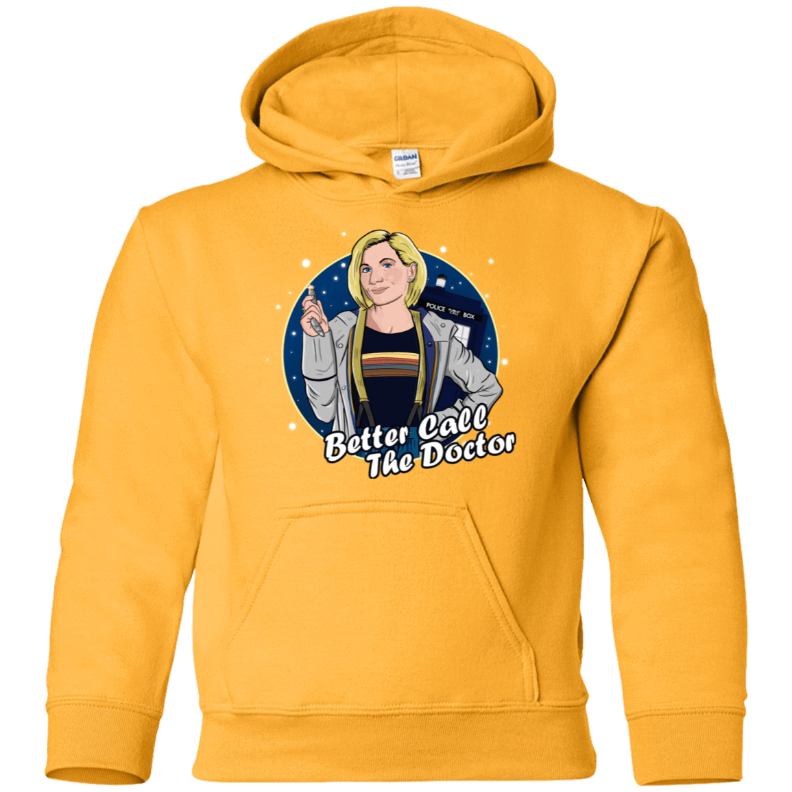 Sweatshirts Gold / YS Better Call the Doctor Youth Hoodie