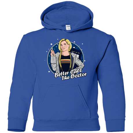 Sweatshirts Royal / YS Better Call the Doctor Youth Hoodie