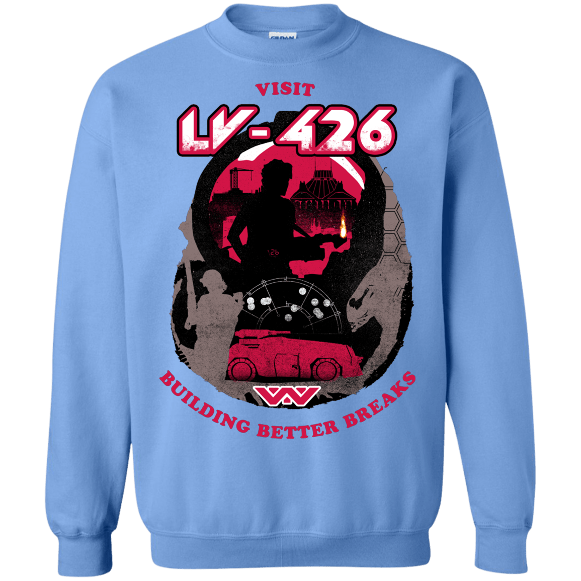 Sweatshirts Carolina Blue / S Better Worlds Crewneck Sweatshirt