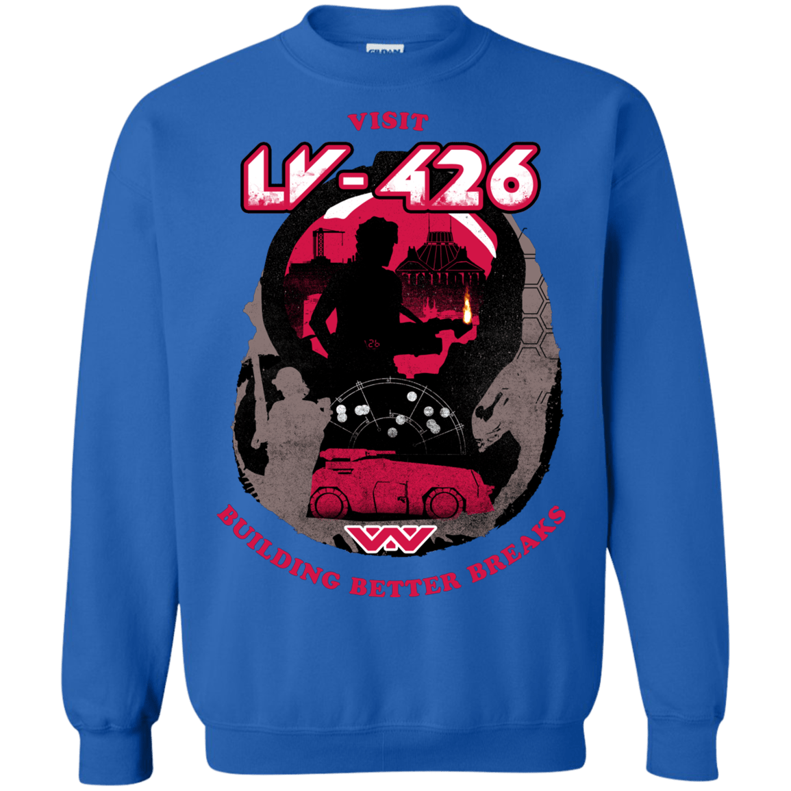 Sweatshirts Royal / S Better Worlds Crewneck Sweatshirt