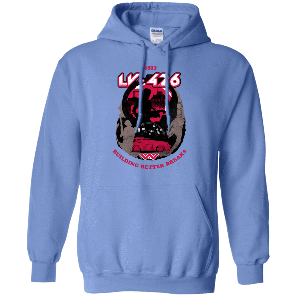 Sweatshirts Carolina Blue / S Better Worlds Pullover Hoodie