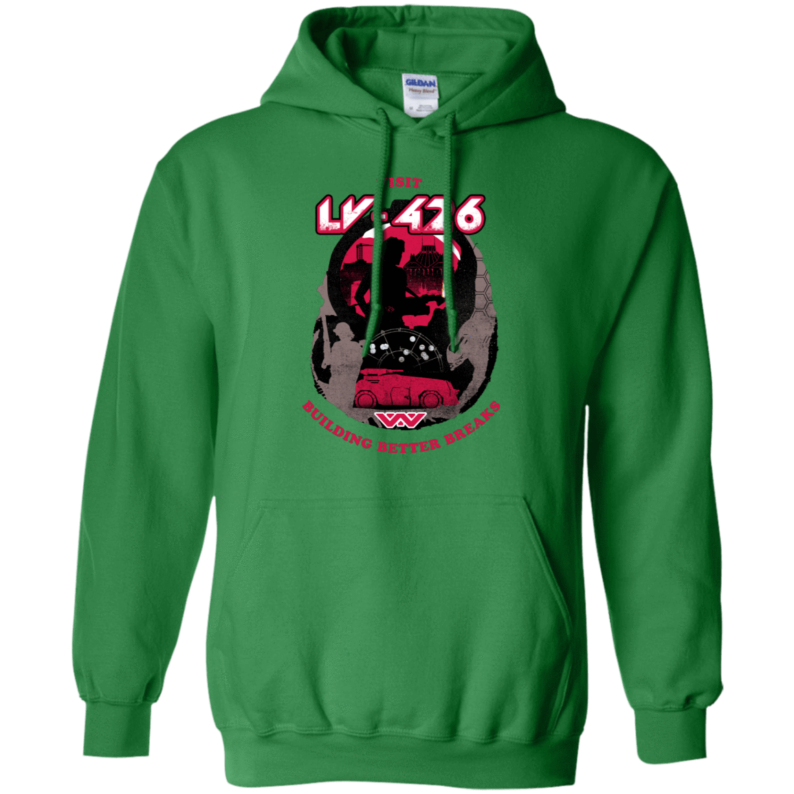 Sweatshirts Irish Green / S Better Worlds Pullover Hoodie