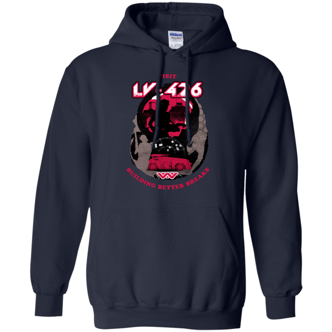 Sweatshirts Navy / S Better Worlds Pullover Hoodie