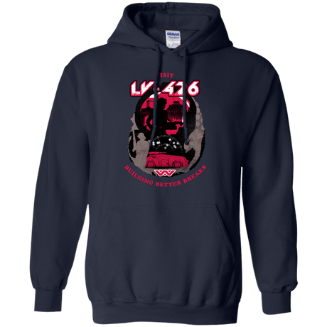 Sweatshirts Navy / S Better Worlds Pullover Hoodie