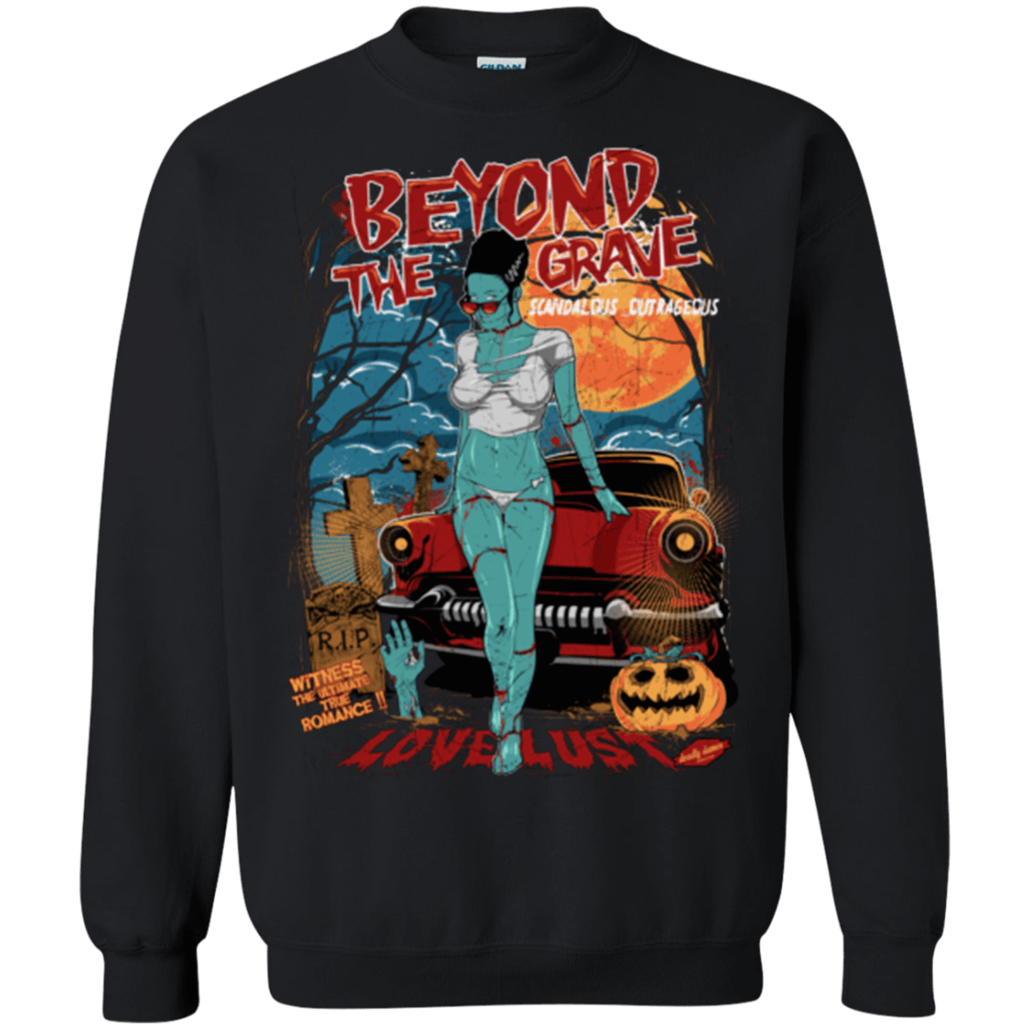 Sweatshirts Black / Small Beyond The Grave Crewneck Sweatshirt