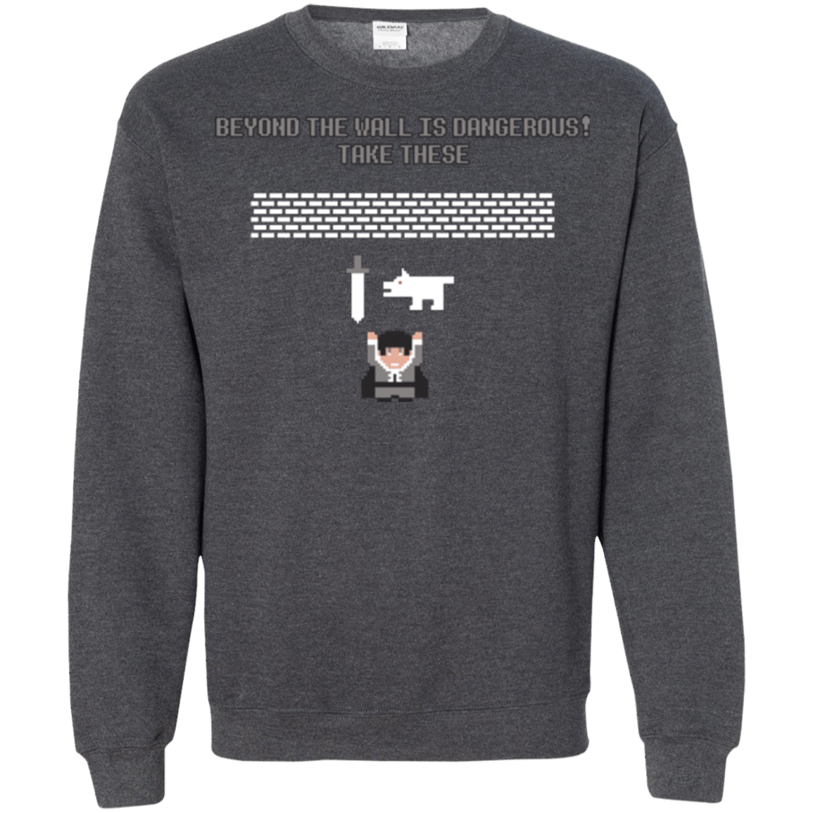 Sweatshirts Dark Heather / Small Beyond the Wall Crewneck Sweatshirt