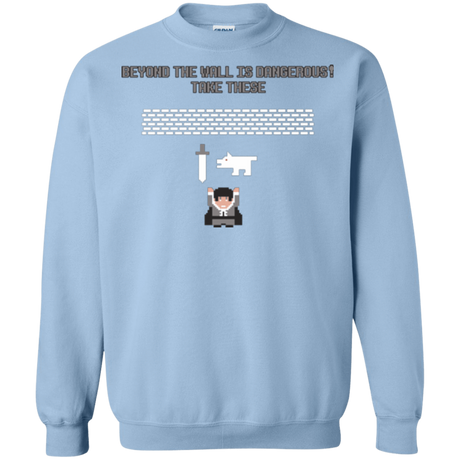 Sweatshirts Light Blue / Small Beyond the Wall Crewneck Sweatshirt