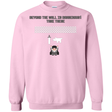 Sweatshirts Light Pink / Small Beyond the Wall Crewneck Sweatshirt