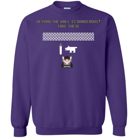 Sweatshirts Purple / Small Beyond the Wall Crewneck Sweatshirt