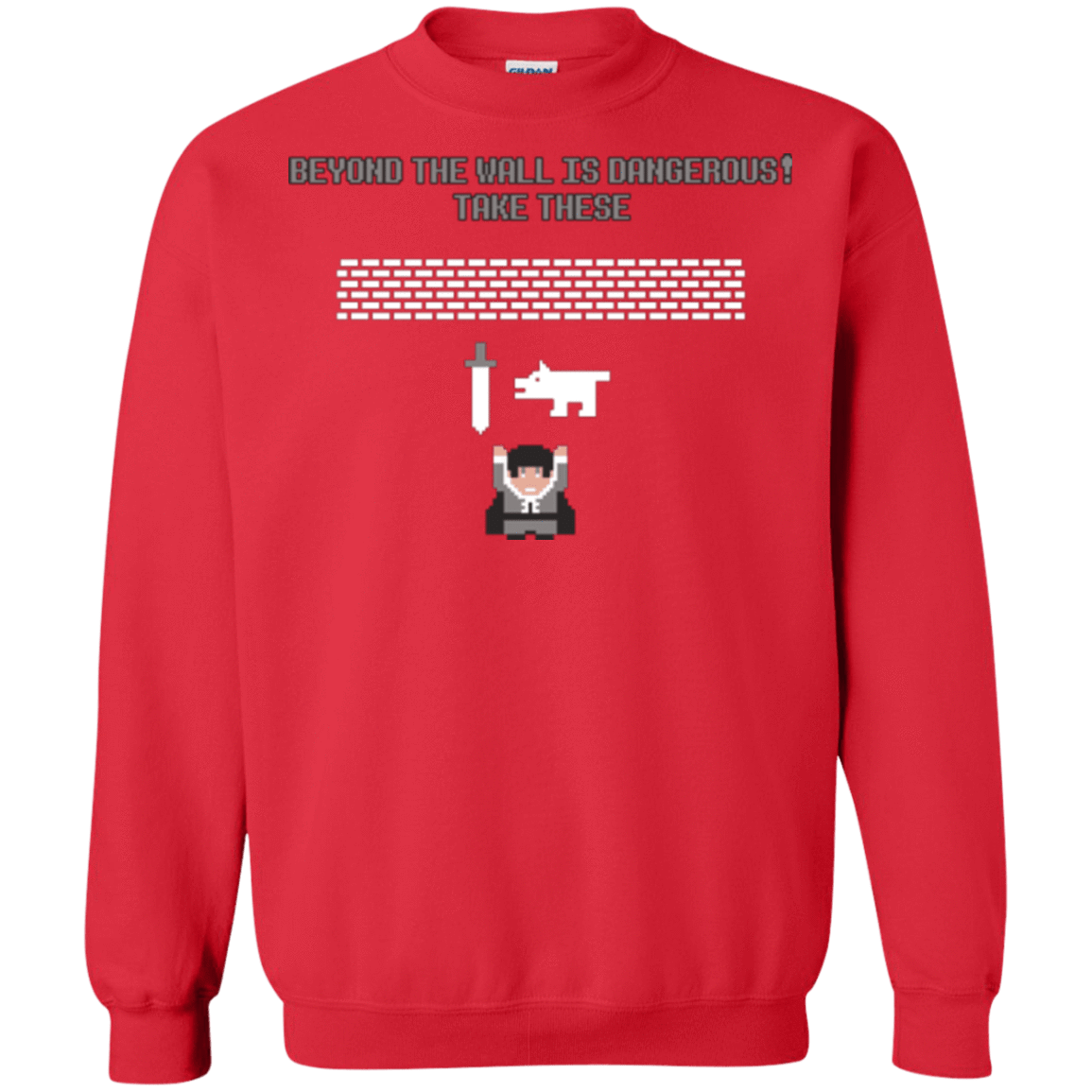 Sweatshirts Red / Small Beyond the Wall Crewneck Sweatshirt