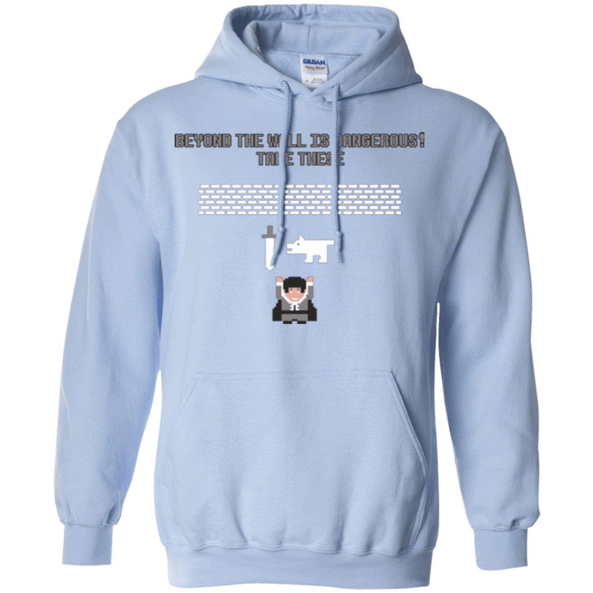 Sweatshirts Light Blue / Small Beyond the Wall Pullover Hoodie