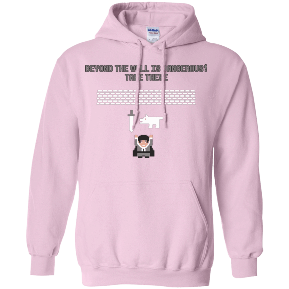 Sweatshirts Light Pink / Small Beyond the Wall Pullover Hoodie