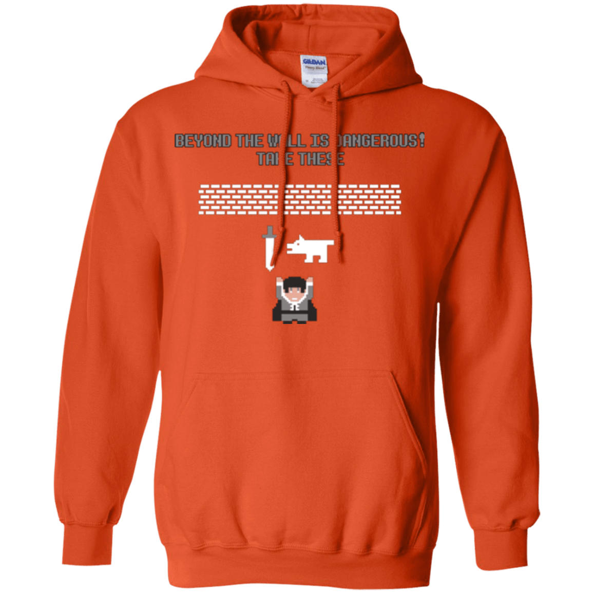 Sweatshirts Orange / Small Beyond the Wall Pullover Hoodie