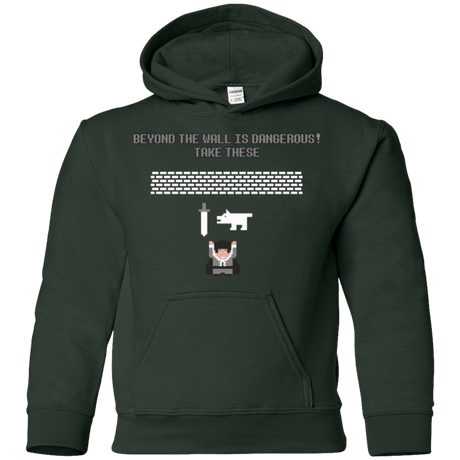 Sweatshirts Forest Green / YS Beyond the Wall Youth Hoodie