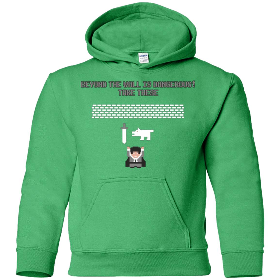 Sweatshirts Irish Green / YS Beyond the Wall Youth Hoodie