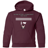 Sweatshirts Maroon / YS Beyond the Wall Youth Hoodie