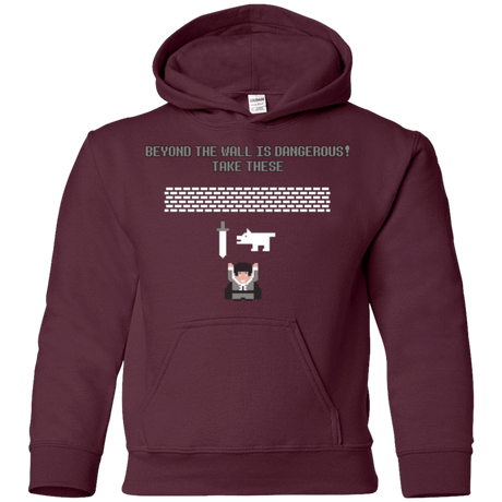 Sweatshirts Maroon / YS Beyond the Wall Youth Hoodie