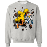 Sweatshirts Ash / Small Big Bird and Worm Crewneck Sweatshirt