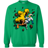 Sweatshirts Irish Green / Small Big Bird and Worm Crewneck Sweatshirt