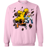 Sweatshirts Light Pink / Small Big Bird and Worm Crewneck Sweatshirt