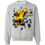 Sweatshirts Sport Grey / Small Big Bird and Worm Crewneck Sweatshirt