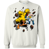 Sweatshirts White / Small Big Bird and Worm Crewneck Sweatshirt