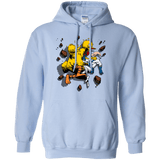 Sweatshirts Light Blue / Small Big Bird and Worm Pullover Hoodie