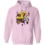 Sweatshirts Light Pink / Small Big Bird and Worm Pullover Hoodie