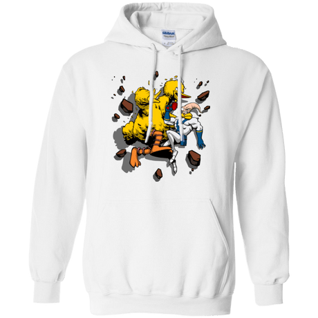 Sweatshirts White / Small Big Bird and Worm Pullover Hoodie