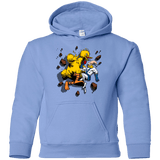 Sweatshirts Carolina Blue / YS Big Bird and Worm Youth Hoodie