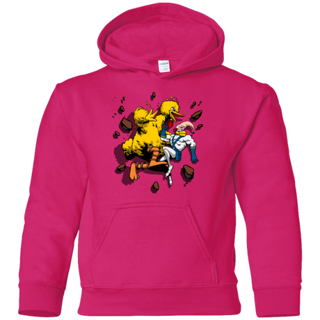 Sweatshirts Heliconia / YS Big Bird and Worm Youth Hoodie
