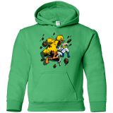 Sweatshirts Irish Green / YS Big Bird and Worm Youth Hoodie