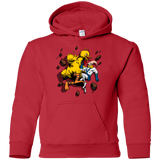 Sweatshirts Red / YS Big Bird and Worm Youth Hoodie