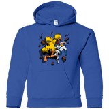 Sweatshirts Royal / YS Big Bird and Worm Youth Hoodie