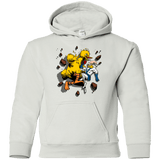 Sweatshirts White / YS Big Bird and Worm Youth Hoodie