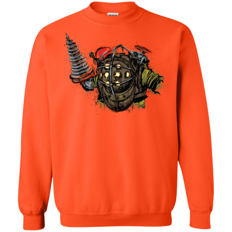 Sweatshirts Orange / Small Big Daddy Crewneck Sweatshirt