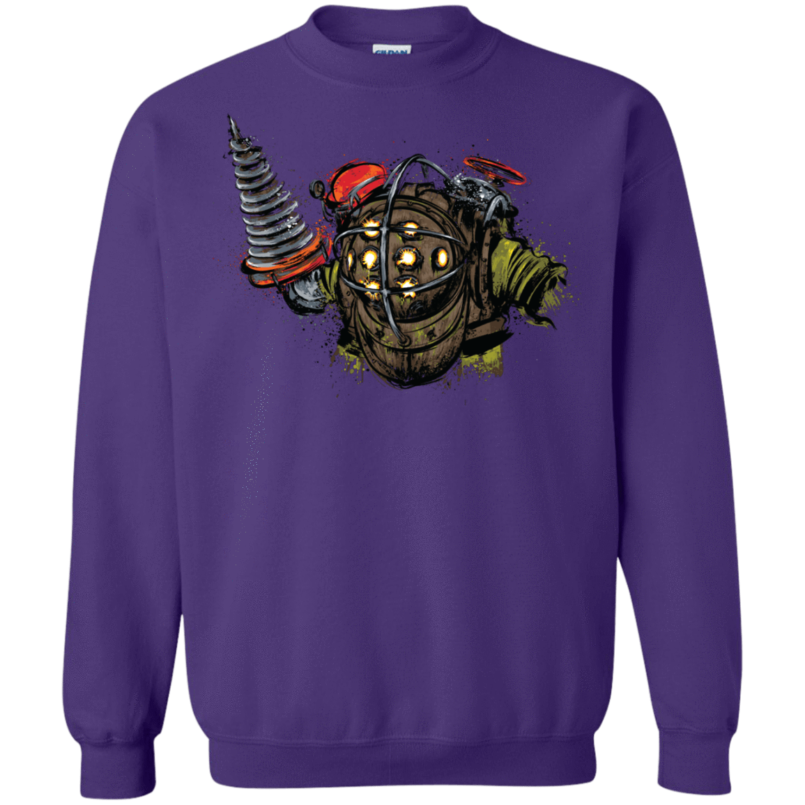 Sweatshirts Purple / S Big Daddy Crewneck Sweatshirt