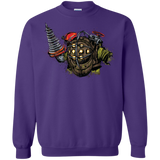 Sweatshirts Purple / S Big Daddy Crewneck Sweatshirt