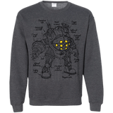 Sweatshirts Dark Heather / S Big Daddy Plan Crewneck Sweatshirt