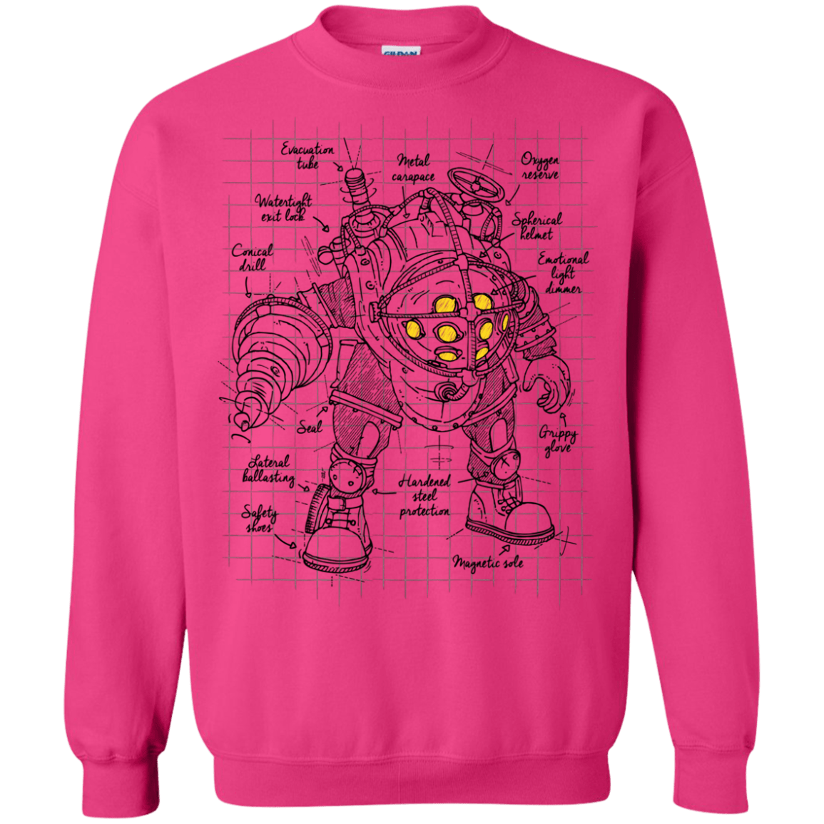 Sweatshirts Heliconia / S Big Daddy Plan Crewneck Sweatshirt