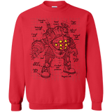 Sweatshirts Red / S Big Daddy Plan Crewneck Sweatshirt