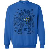 Sweatshirts Royal / S Big Daddy Plan Crewneck Sweatshirt