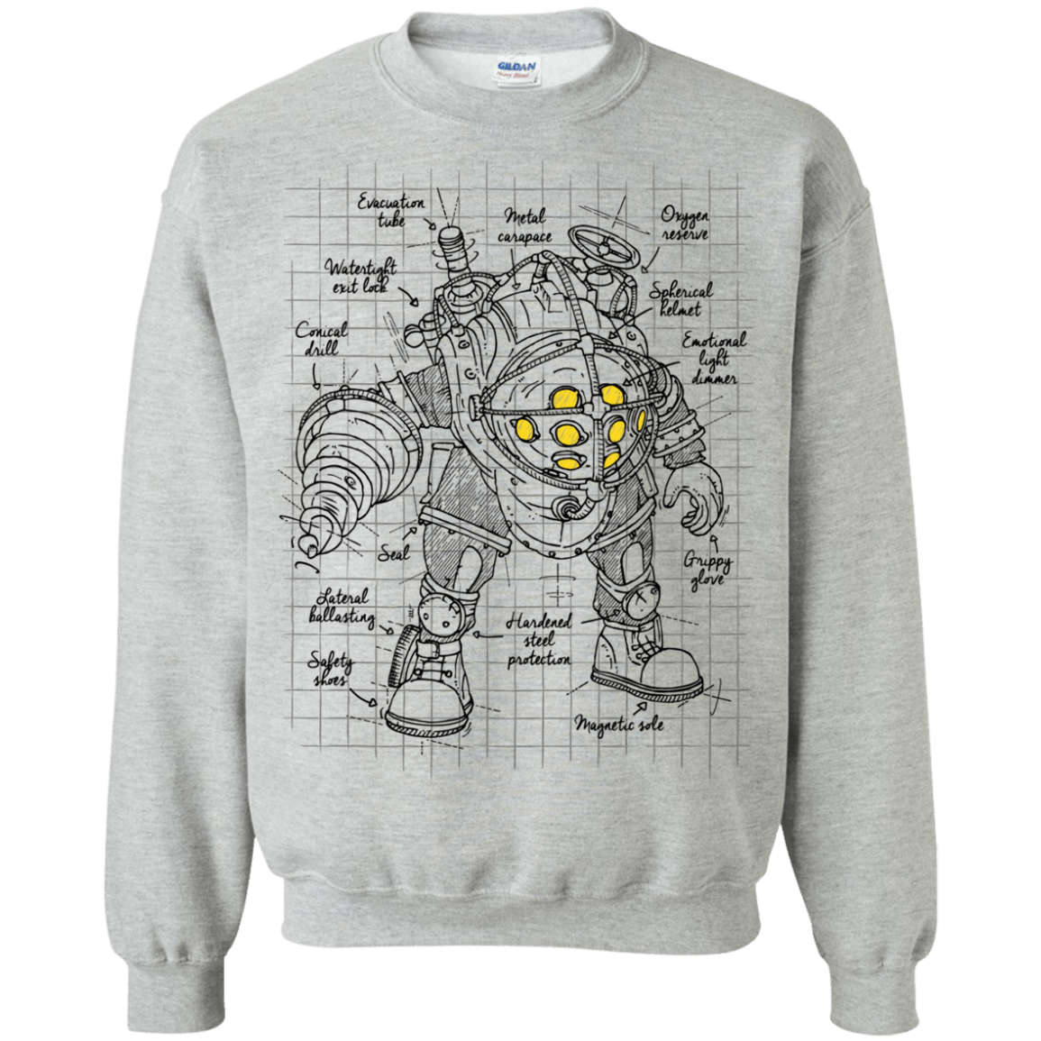 Sweatshirts Sport Grey / S Big Daddy Plan Crewneck Sweatshirt