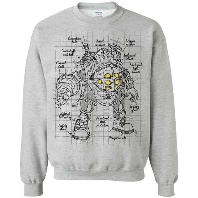 Sweatshirts Sport Grey / S Big Daddy Plan Crewneck Sweatshirt