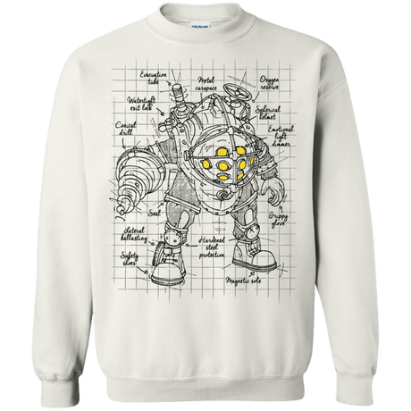 Sweatshirts White / S Big Daddy Plan Crewneck Sweatshirt