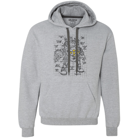 Sweatshirts Sport Grey / S Big Daddy Plan Premium Fleece Hoodie