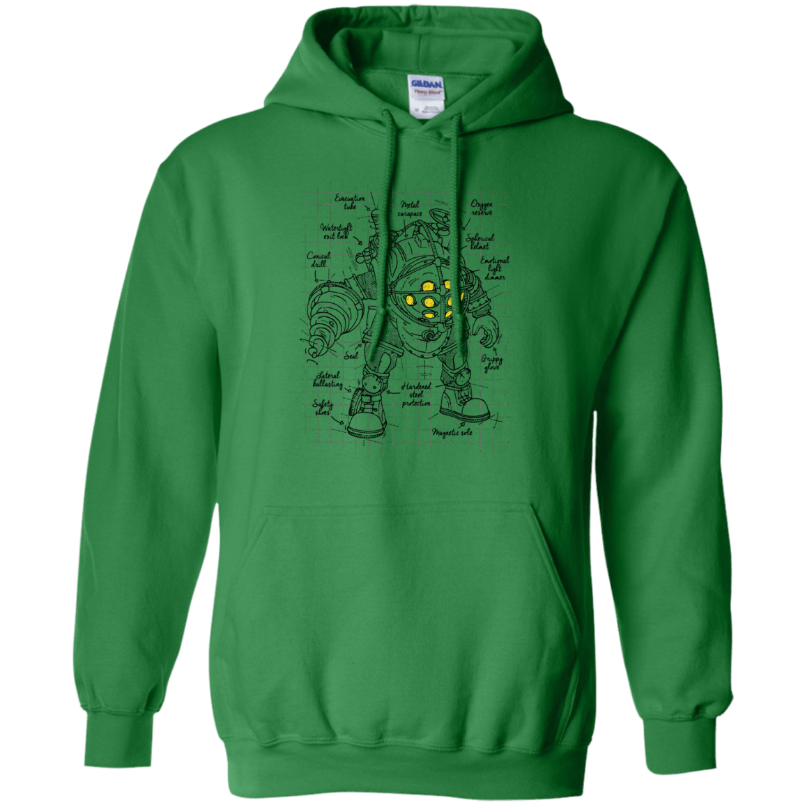 Sweatshirts Irish Green / S Big Daddy Plan Pullover Hoodie