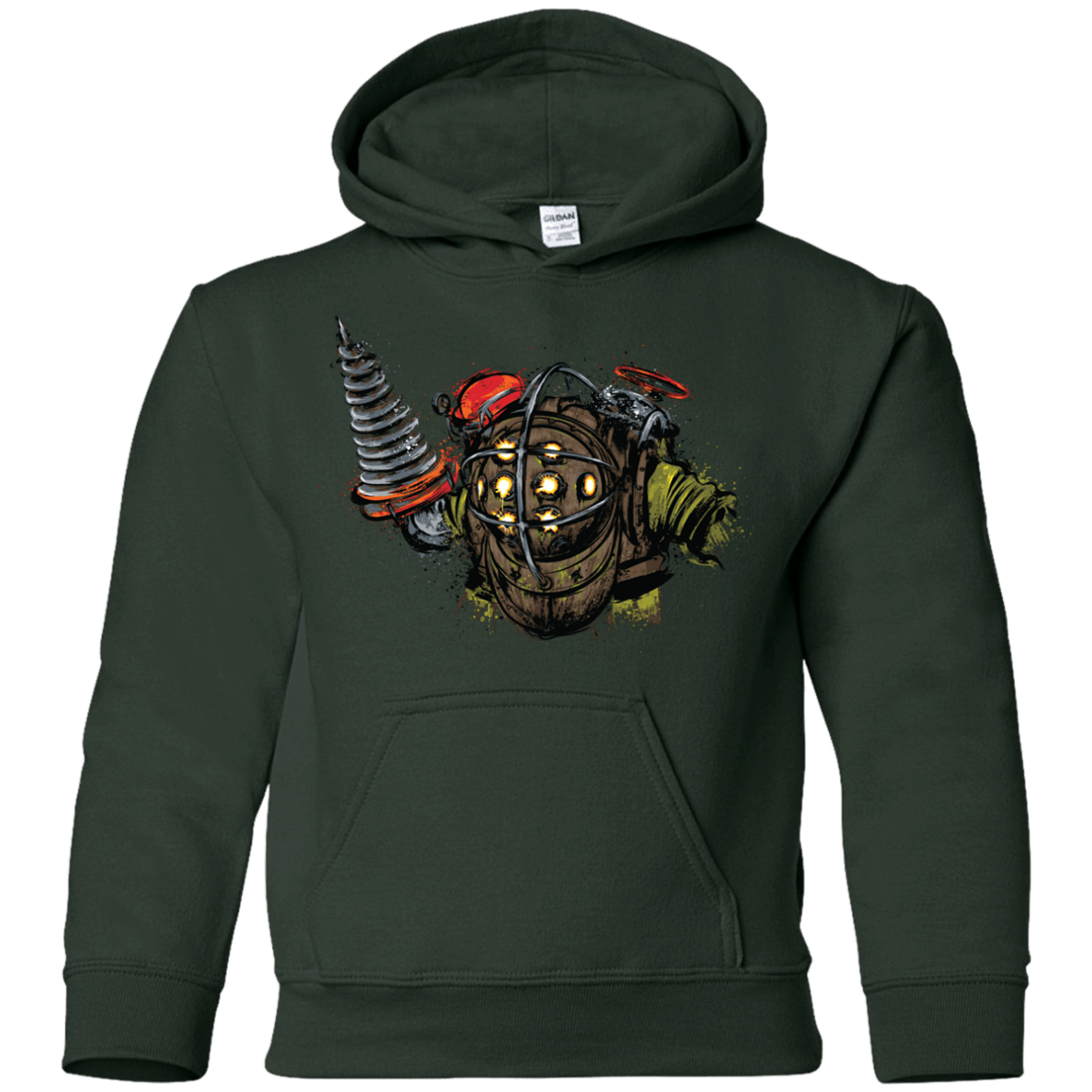 Sweatshirts Forest Green / YS Big Daddy Youth Hoodie